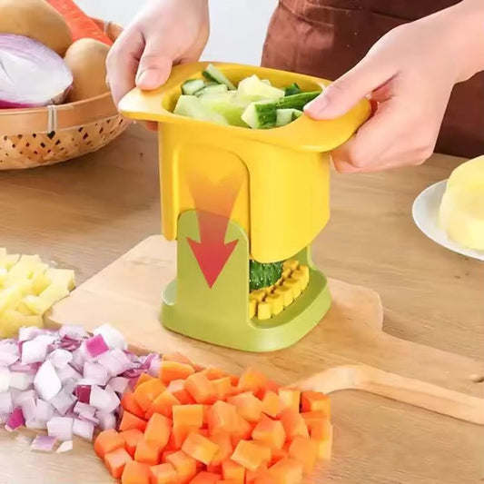 Vegetable cutter with chopper